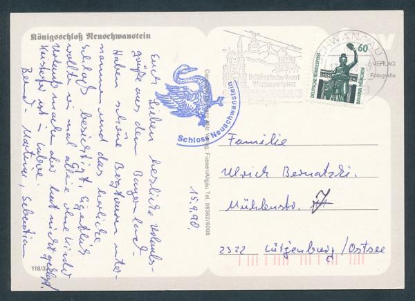 Königsschloss Neuschwanstein 87645